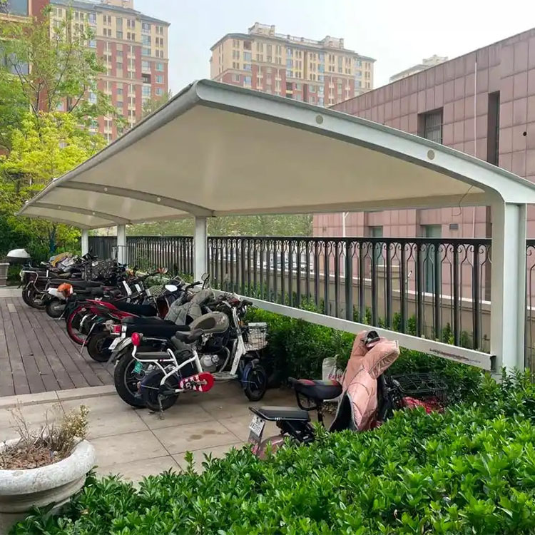 东莞膜结构电动车棚